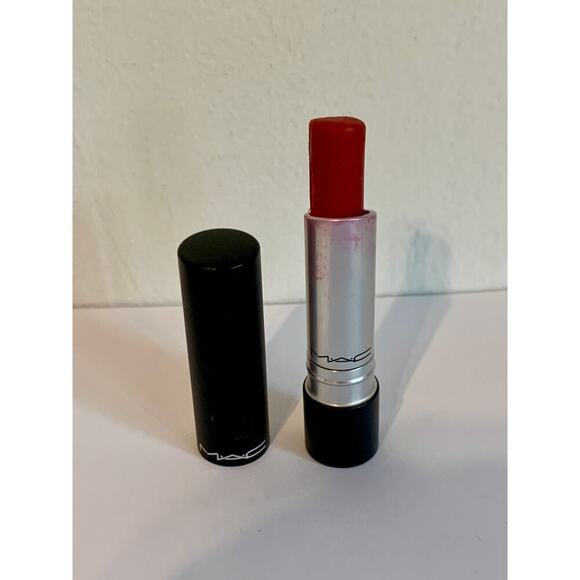 MAC Lipstick Pro Longwear Lipcreme Prolong USED Red Rare Discontinued Creme - Picture 7 of 7